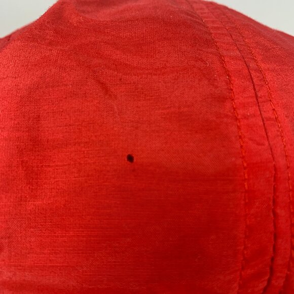 90’s Marlboro Adventure Team Red Adjustable Strap Back 5 Panel Hat - Picture 7 of 10